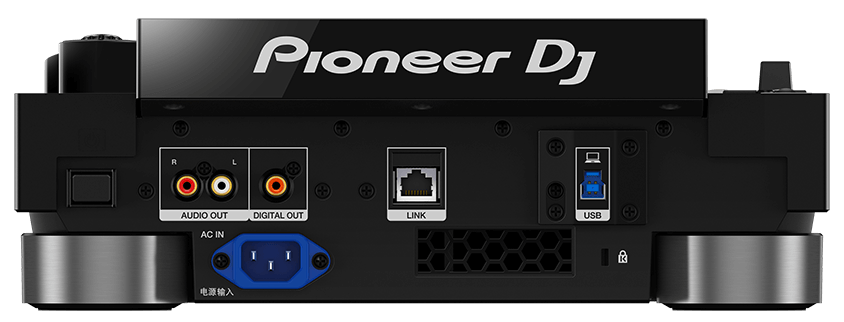 Pioneer CDJ-3000 back 