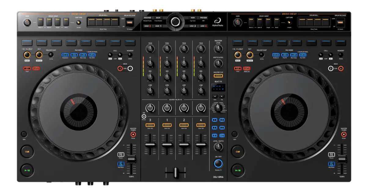 AlphaTheta DDJ-GRV6 1